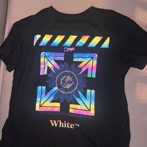 Black Off White Shirt